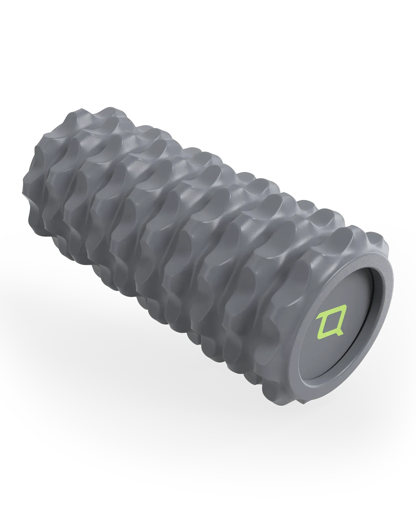 Extreme 12 Inch EQYP Foam Roller for muscle recovery with ergonomic shape and variable surface