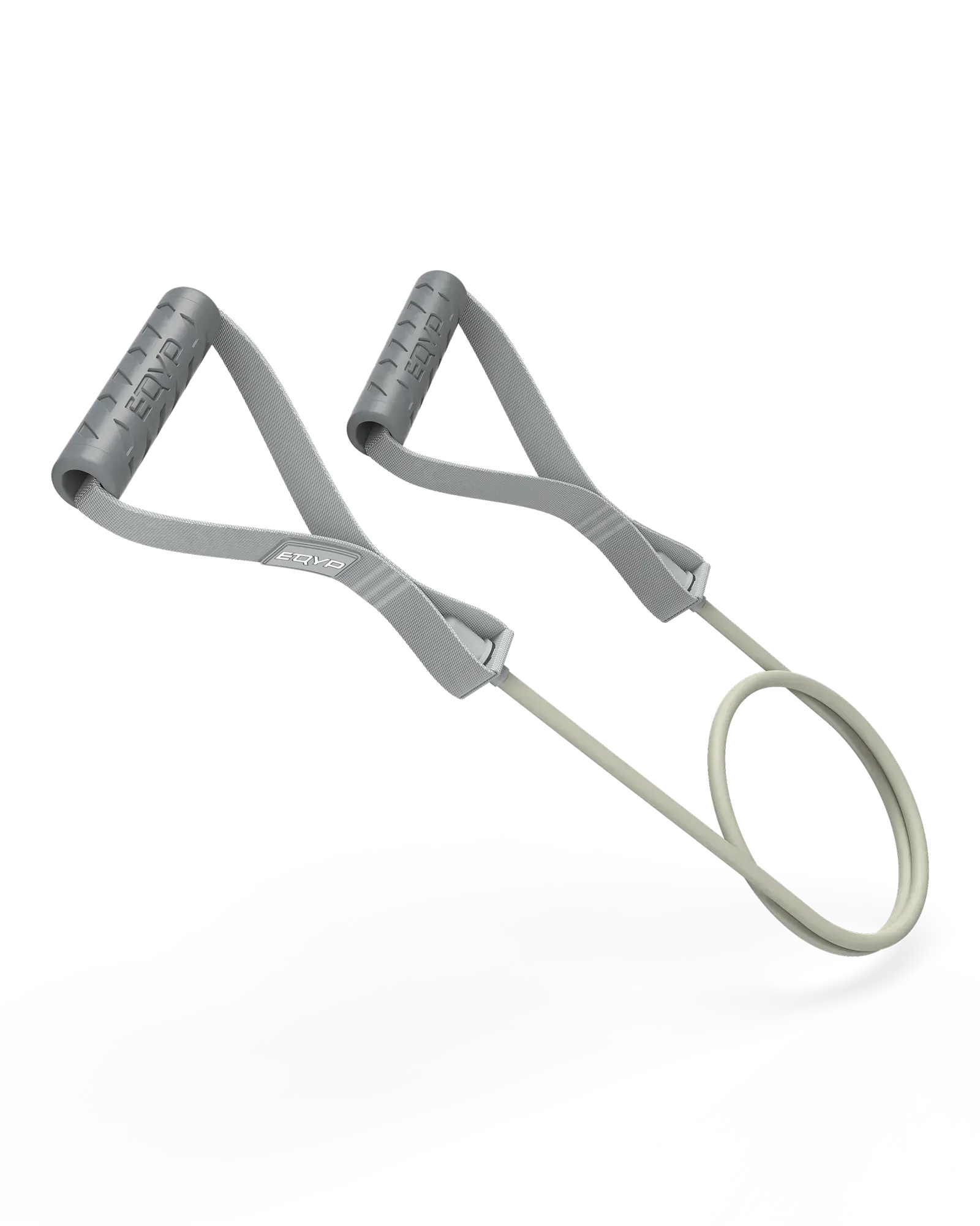 EQYP Power Tubes with Handles - Extra Heavy - gray resistance tube with gray handles, 27.2 KG / 60 LBS