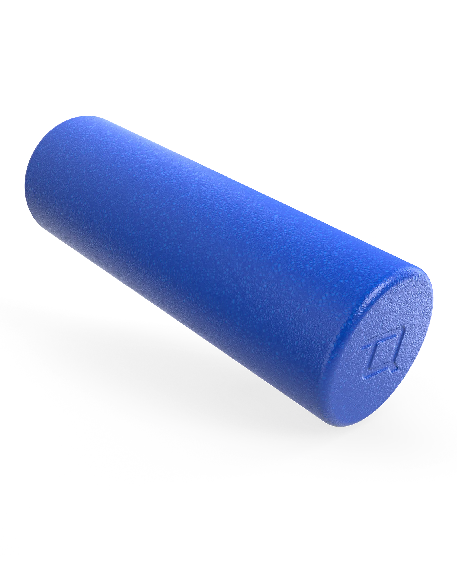 Blue foam roller for fitness recovery