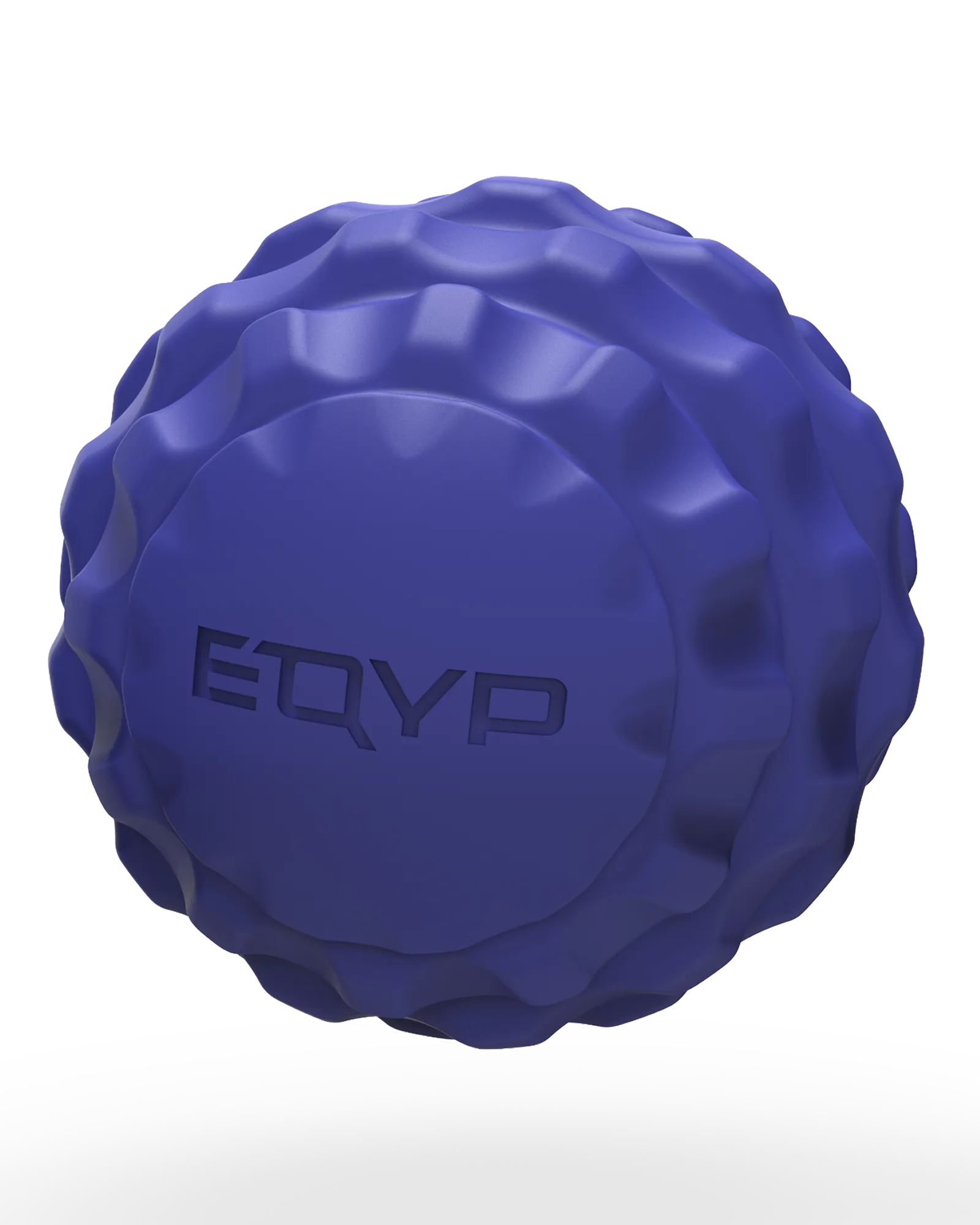 EQYP Medium Massage Ball back view showing textured surface pattern for deeper muscle recovery