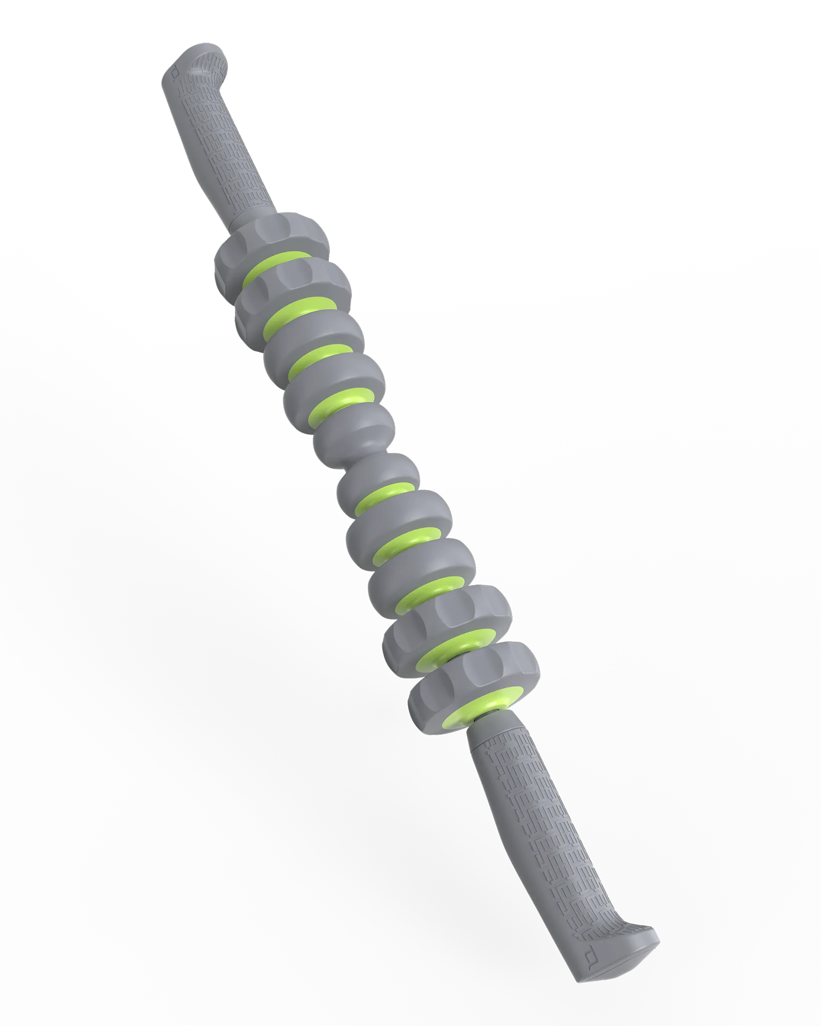 19 inch EQYP massager bar with ergonomic grip and flexible roller for muscle recovery