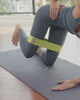 EQYP latex-free elastic wide squat bands demonstrated across all resistance levels